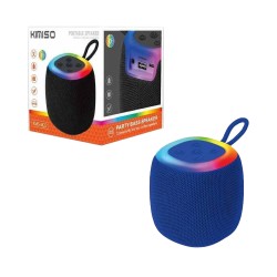 Coluna Sem Fio Portátil Kimiso KMS-M22 Azul